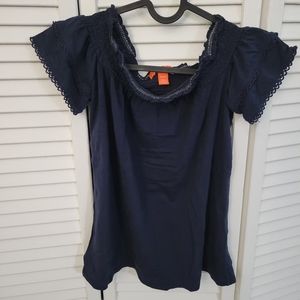 Joe fresh navy blue top in XS